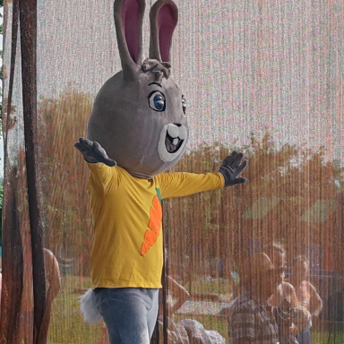 Brand nyúl előadása